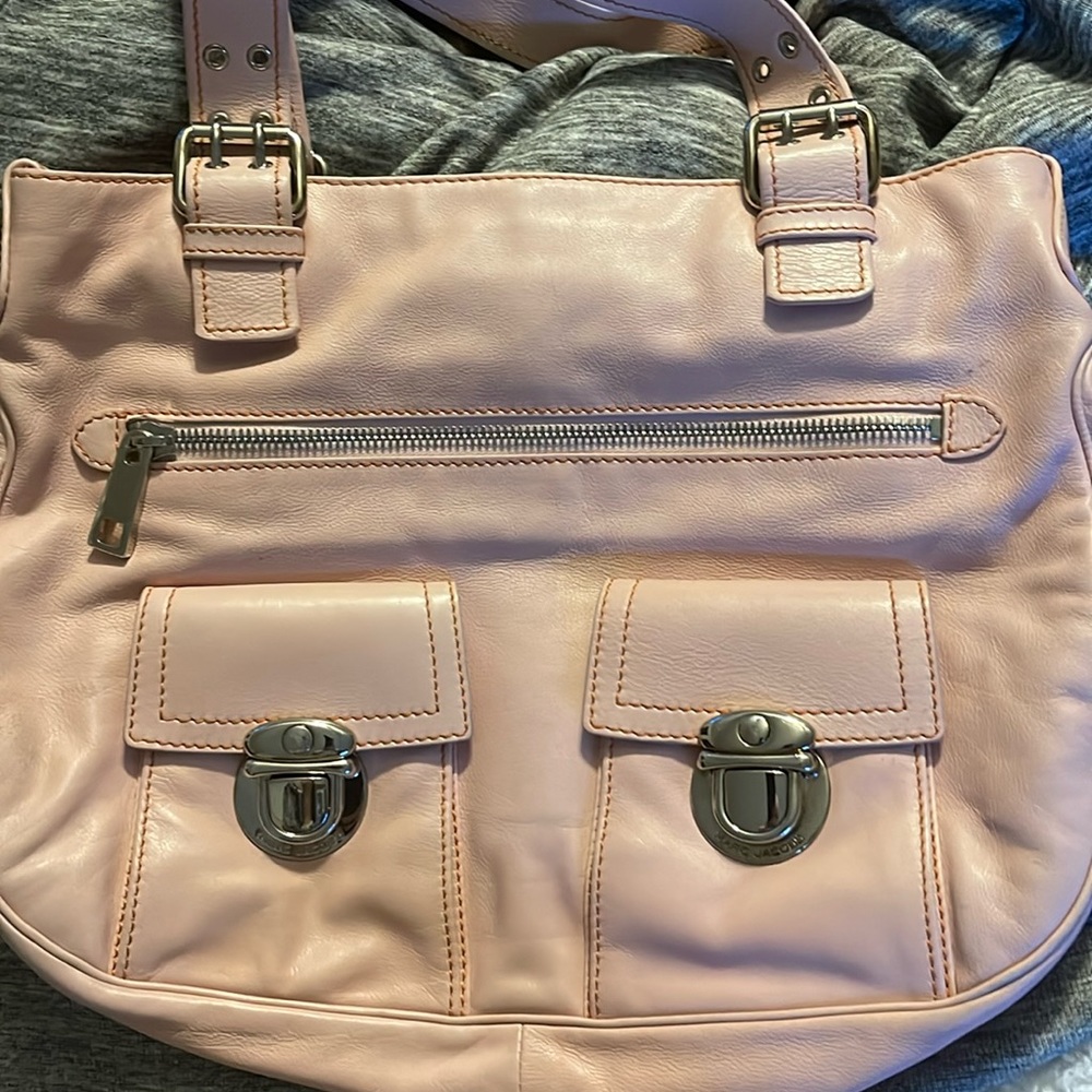 MARC JACOBS Venetian leather satchel bag